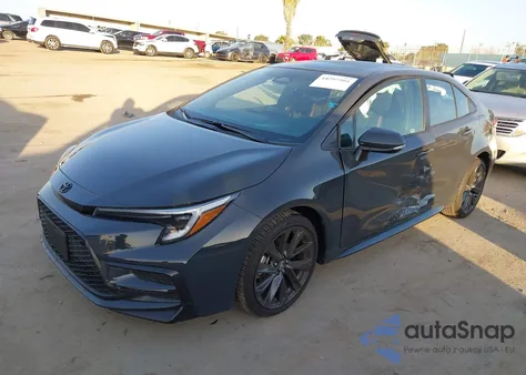 2025 Toyota Corolla Se из США, поврежденный, VIN 5YFS4MCE5SP251214